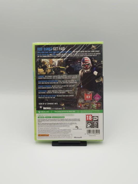 Payday 2 (Xbox 360, PAL) – Factory Sealed