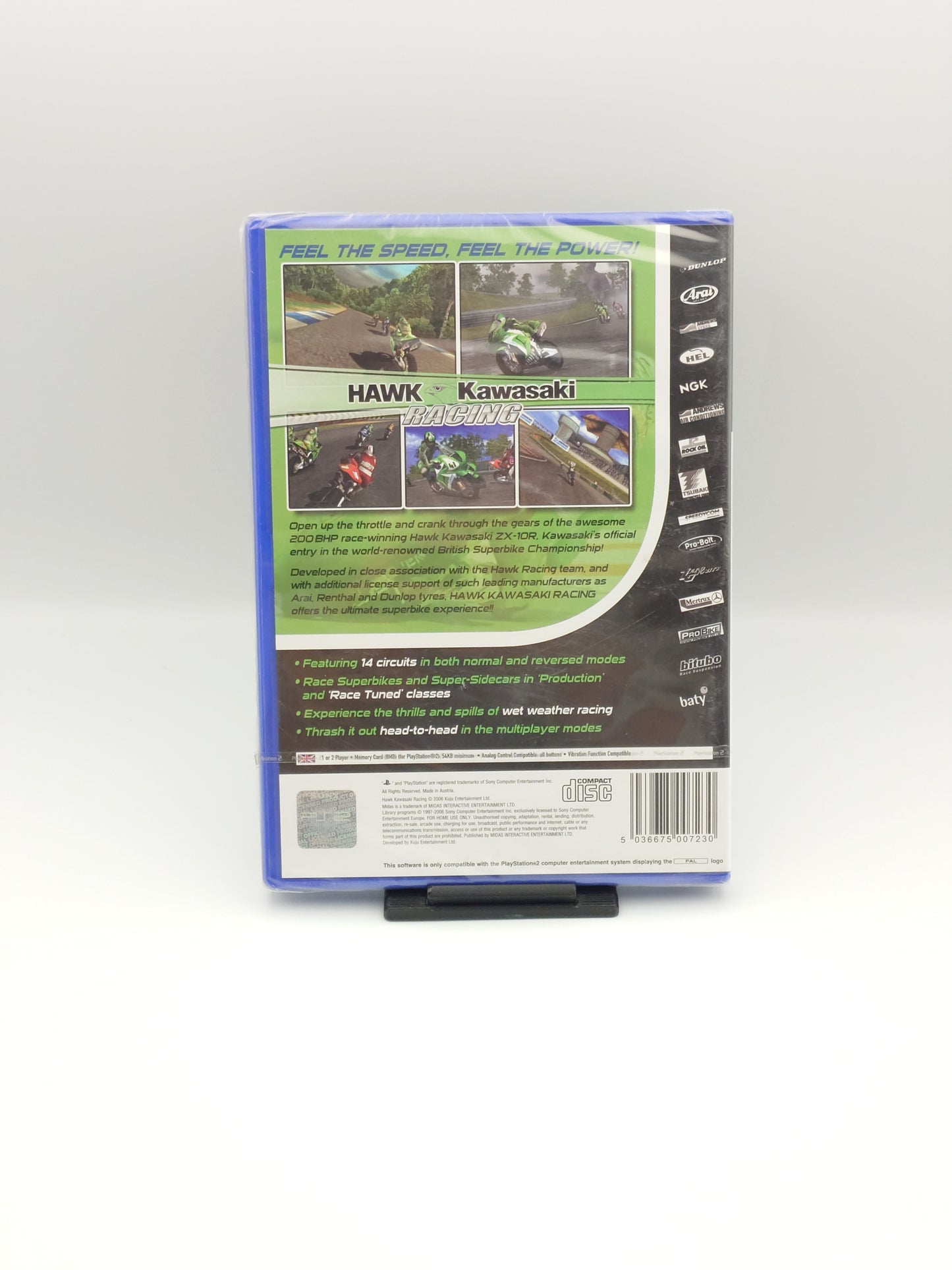 Hawk Kawasaki Racing (PS2, UK PAL) – Factory Sealed