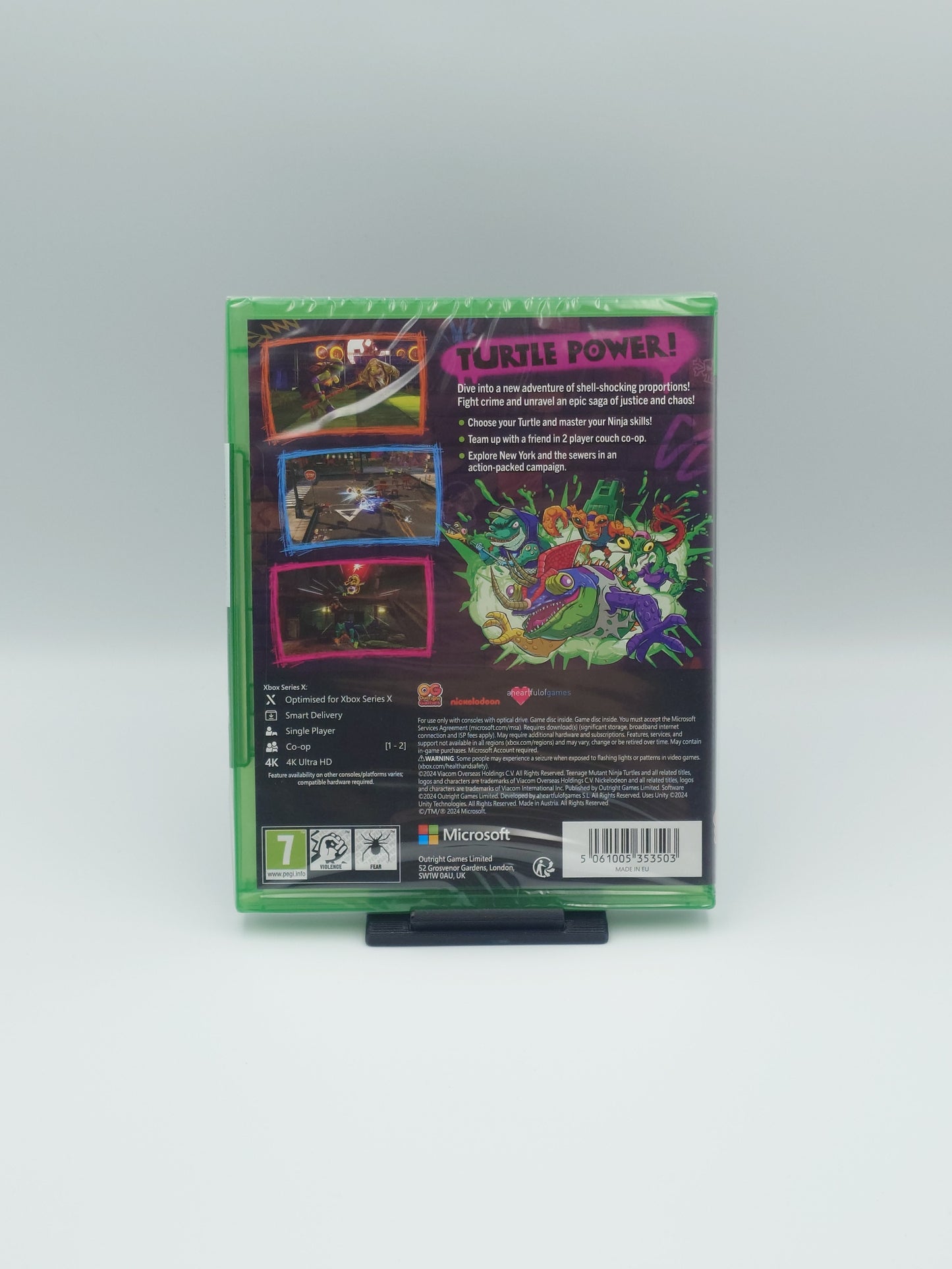 TMNT: Mutants Unleashed (Xbox One / Series X, PAL) – Factory Sealed