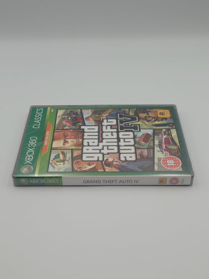 Grand Theft Auto IV (Xbox 360 Classics, PAL) – Factory Sealed