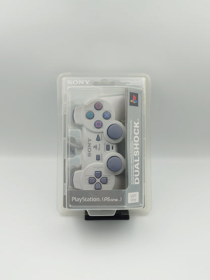 PlayStation 1 DualShock Controller - Light Grey (PS1, PAL) - Factory Sealed
