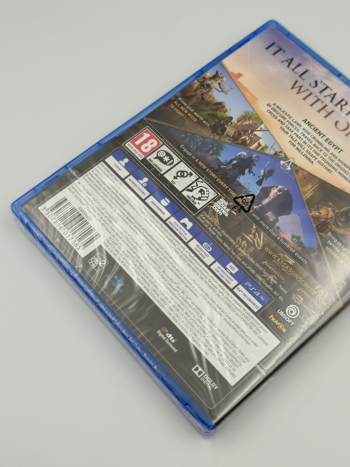 Assassin's Creed Origins (PS4, UK PAL) - Factory Sealed