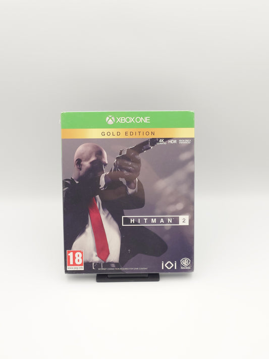 Hitman 2 – Gold Edition Steelbook (Xbox One, PAL) – Factory Sealed