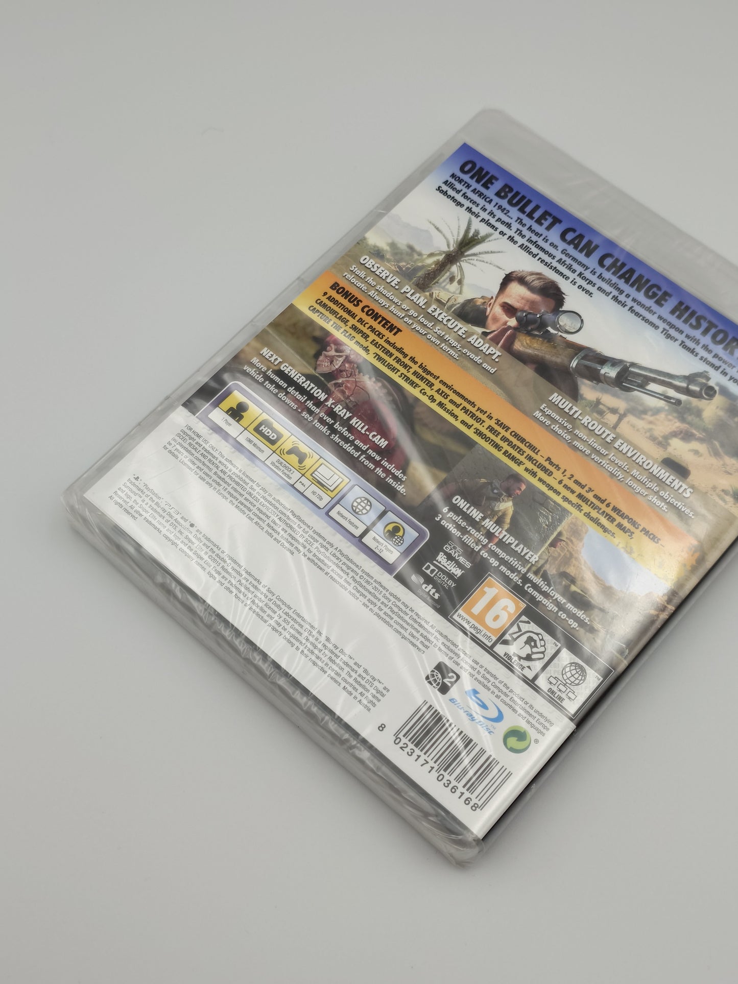 Sniper Elite 3 – Ultimate Edition (PS3, UK PAL) – Factory Sealed