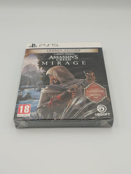 Assassin's Creed Mirage – Launch Edition (PS5, UK PAL) – Factory Sealed