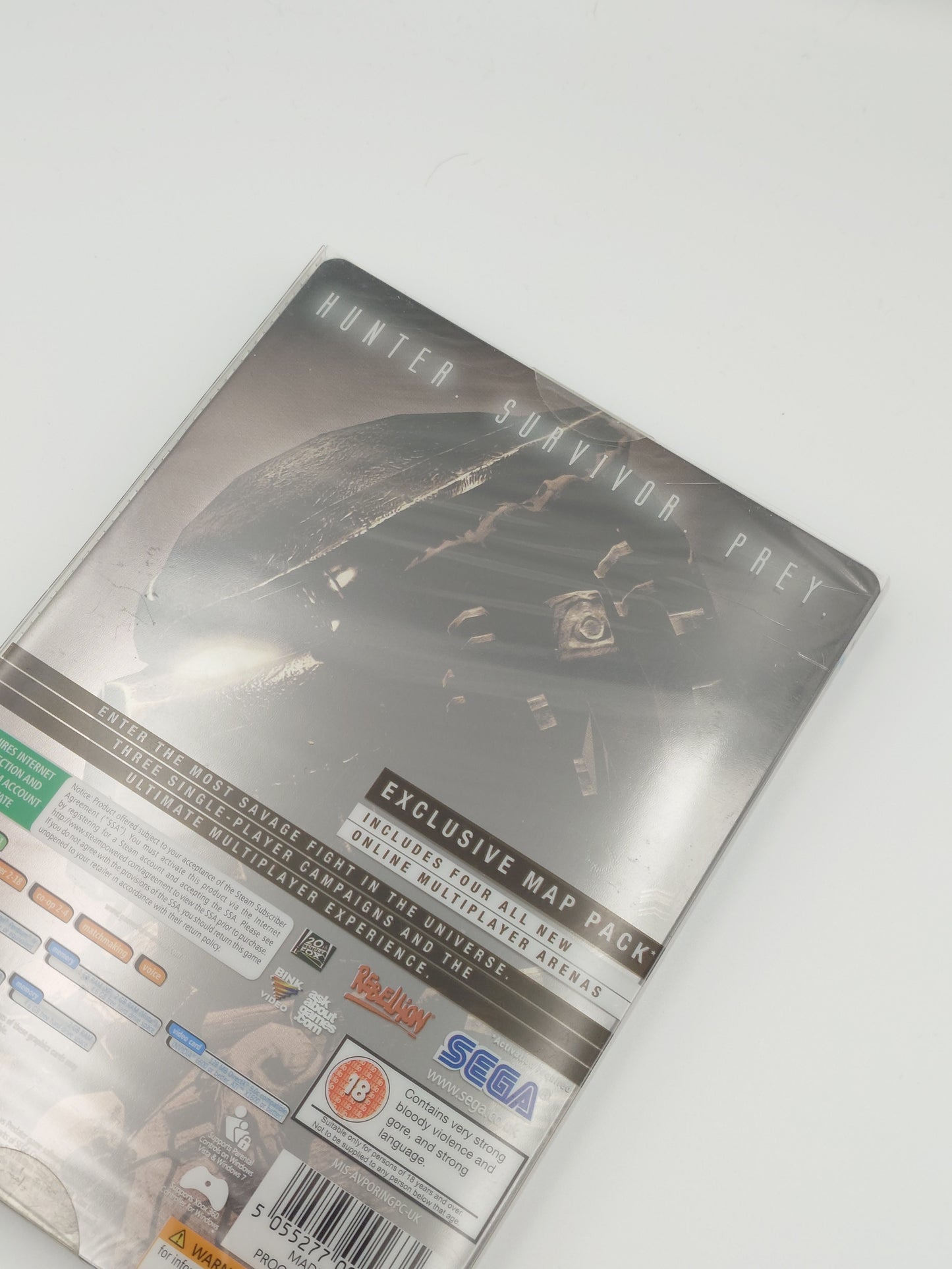 Aliens vs Predator – Limited Edition Steelbook (PC, UK PAL) – Factory Sealed