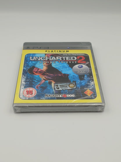 Uncharted 2: Among Thieves (PS3 Platinum, UK PAL) - Factory Sealed