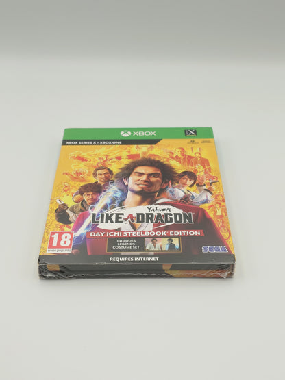 Yakuza: Like a Dragon – Day Ichi Steelbook Edition (Xbox One, PAL) – Factory Sealed