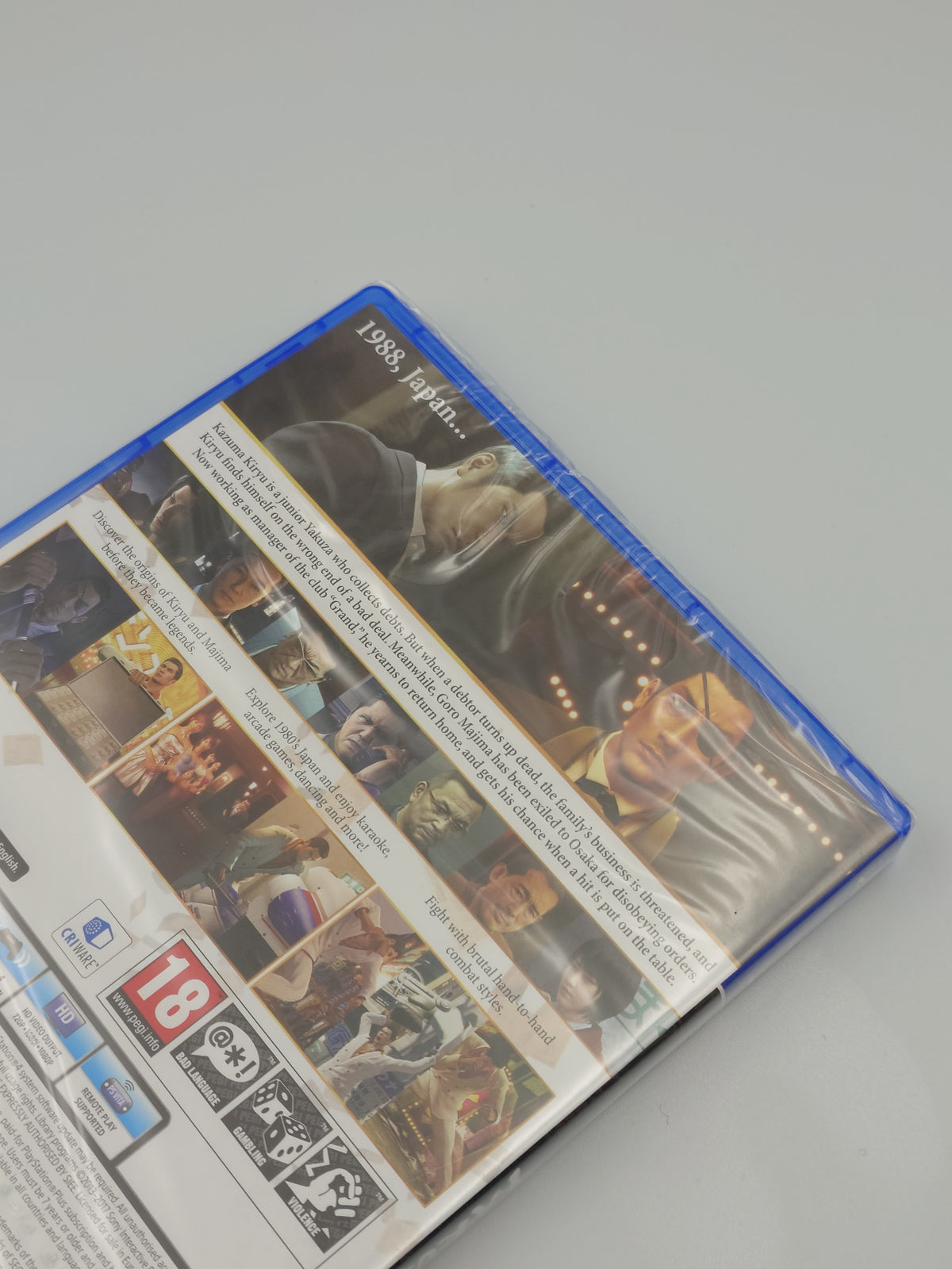 Yakuza 0 (PS4, UK PAL) - Factory Sealed