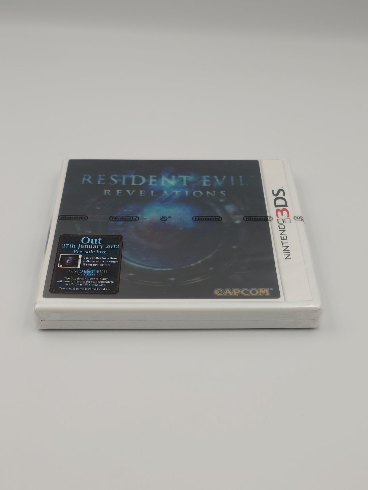 Resident Evil Revelations - Pre-sale Box (Nintendo 3DS, UK PAL) - Factory Sealed