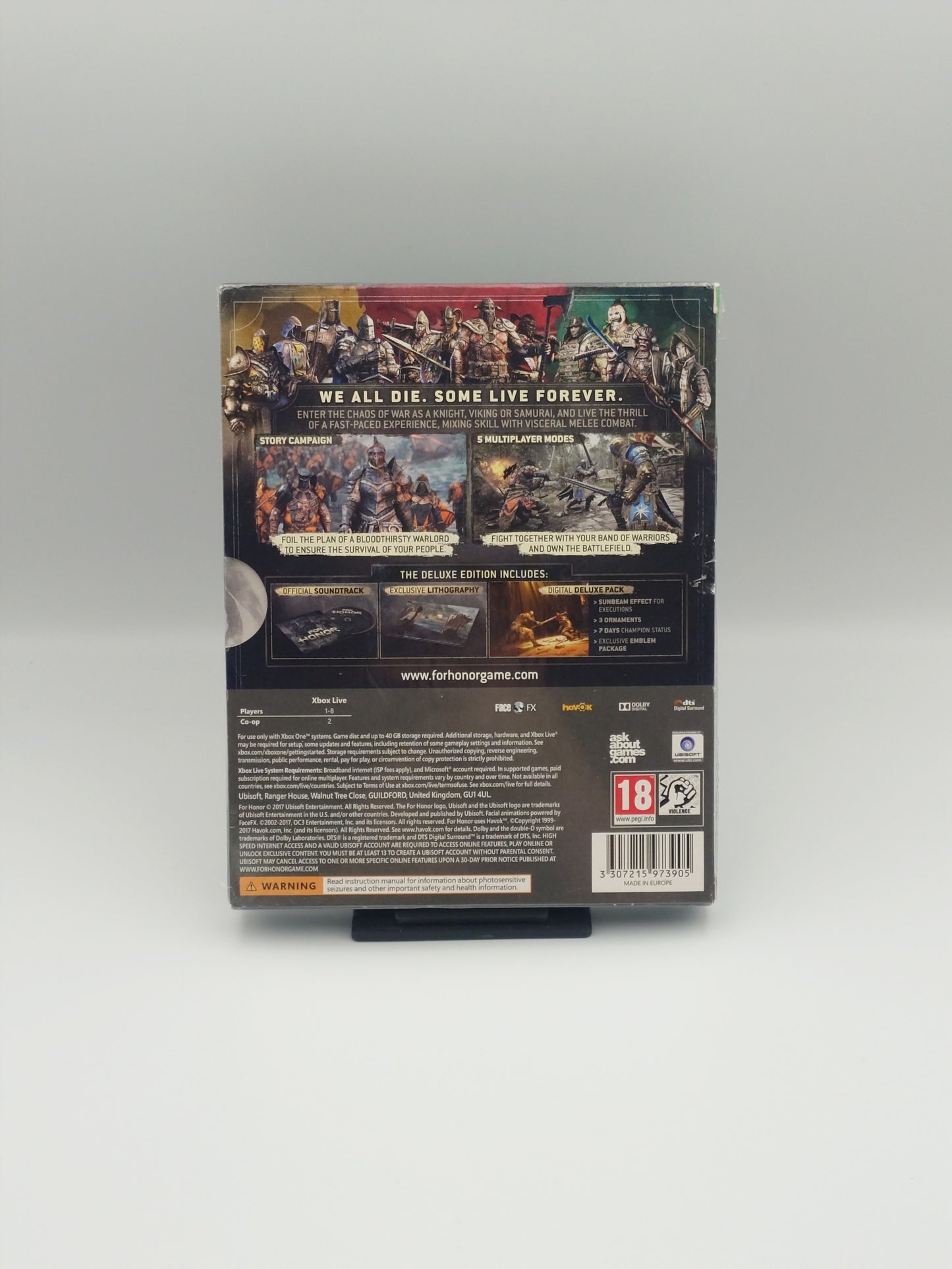 For Honor – Deluxe Edition (Xbox One, PAL) – Factory Sealed