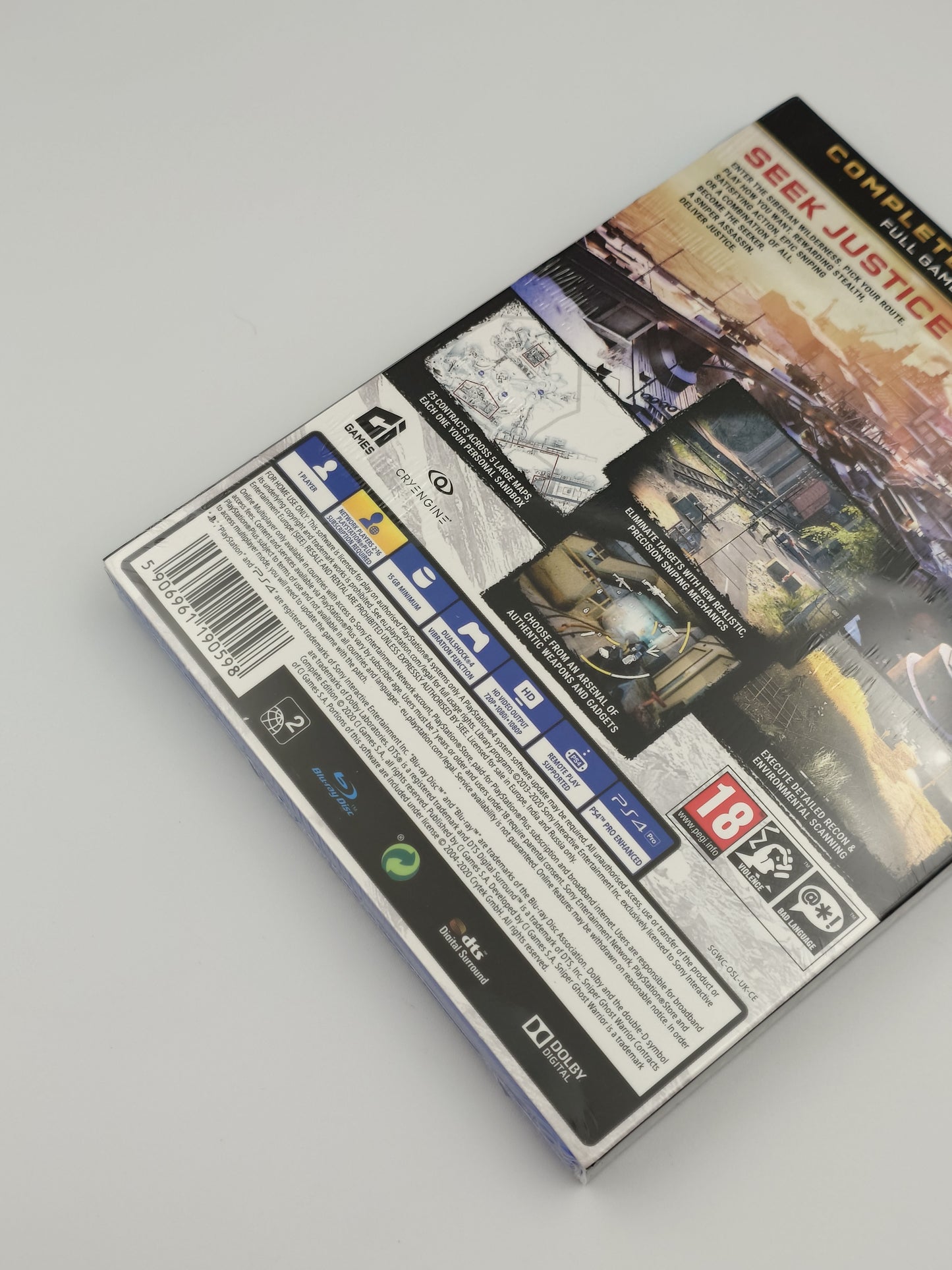 Sniper Ghost Warrior Contracts - Complete Edition (PS4, UK PAL) - Factory Sealed