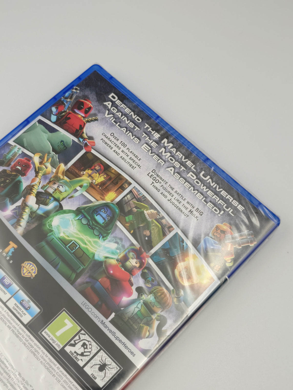 LEGO Marvel Super Heroes (PS4, UK PAL) - Factory Sealed