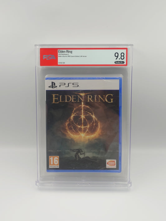 Elden Ring 'Launch Edition' (PS5, UK PAL, Factory Sealed) - PSA Graded 9.8 A++