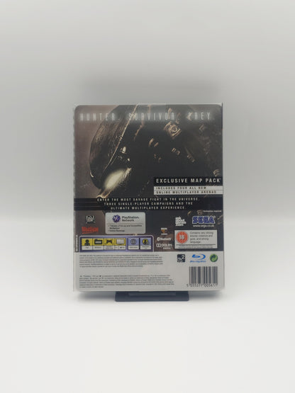 Aliens vs. Predator - Limited Edition Steelbook (PS3, UK PAL) - Factory Sealed