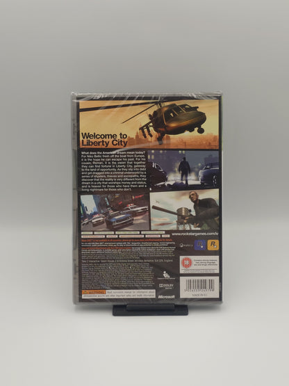 Grand Theft Auto IV (Xbox 360 Classics, PAL) – Factory Sealed