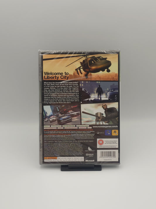 Grand Theft Auto IV (Xbox 360 Classics, PAL) – Factory Sealed