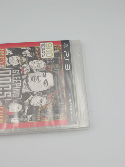 Sleeping Dogs: Limited Edition (PS3, UK PAL) – Factory Sealed