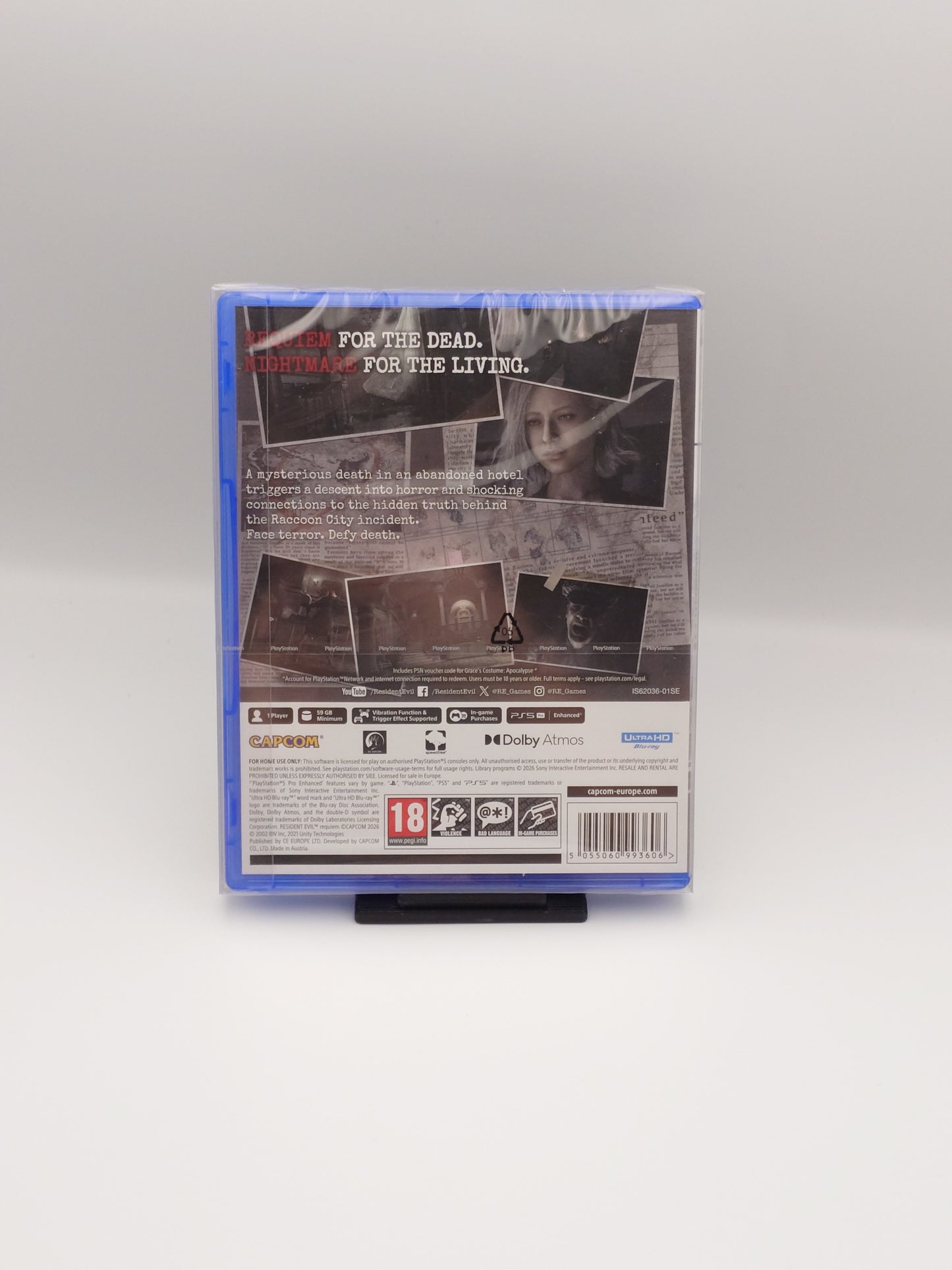 Resident Evil: Requiem – Lenticular Edition (PS5, UK PAL) – Factory Sealed