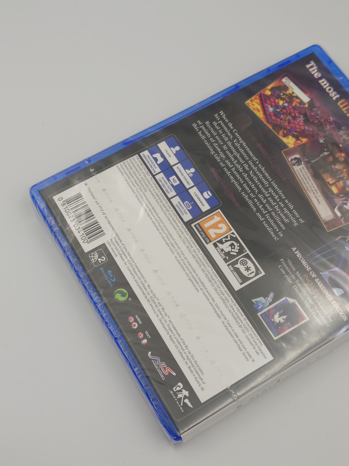 Disgaea 4 Complete+ – A Promise of Sardines Edition (PS4, UK PAL) - Factory Sealed