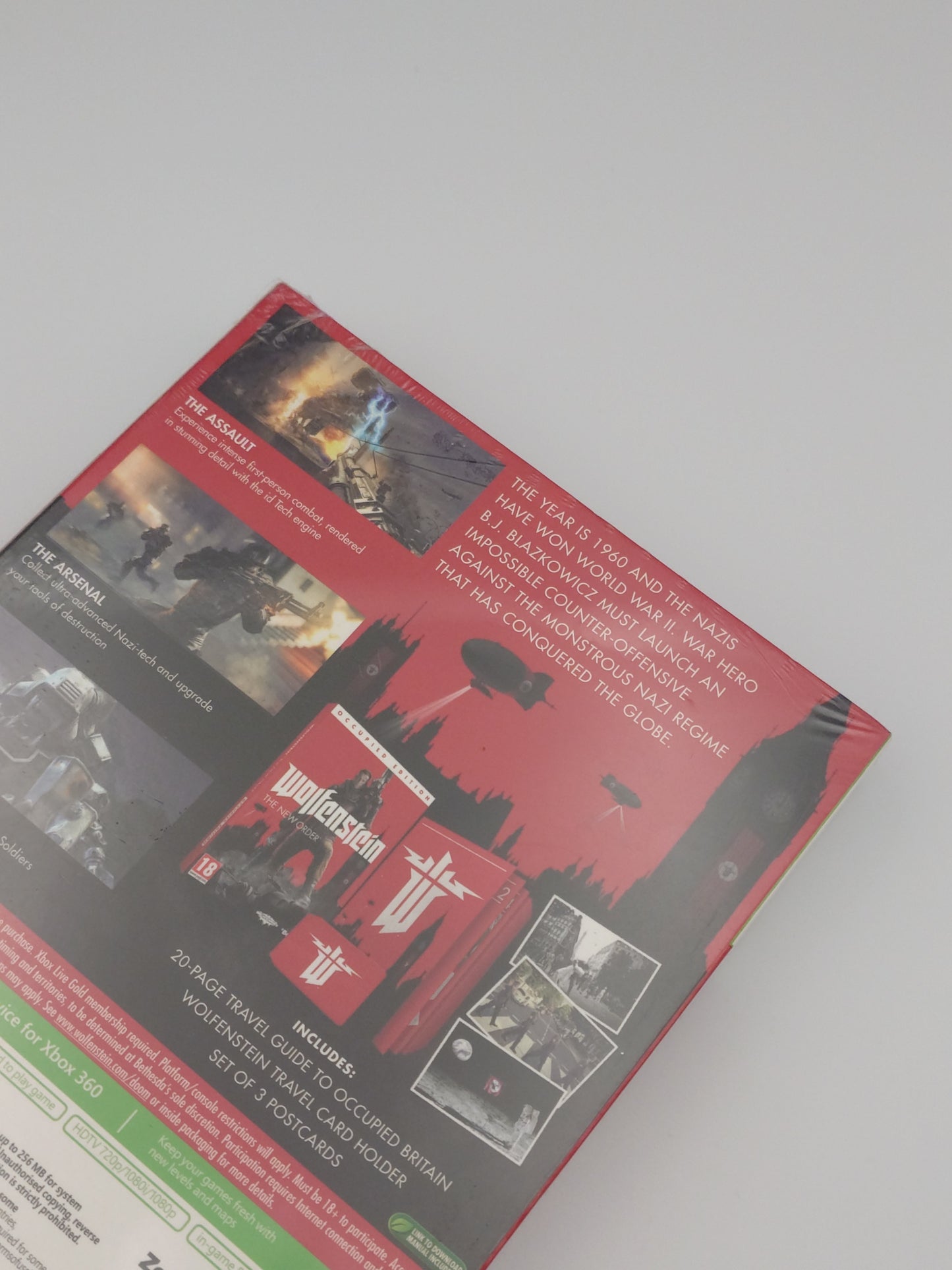 Wolfenstein: The New Order – Occupied Edition (Xbox 360, PAL) – Factory Sealed