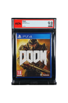 DOOM (PS4, UK PAL, Factory Sealed) - PSA Graded 9.8 A++