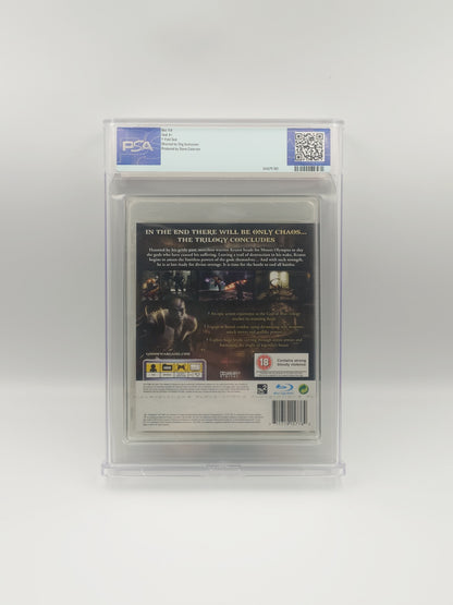 God of War III (PS3, UK PAL, Factory Sealed) - PSA Graded 9.8 A+