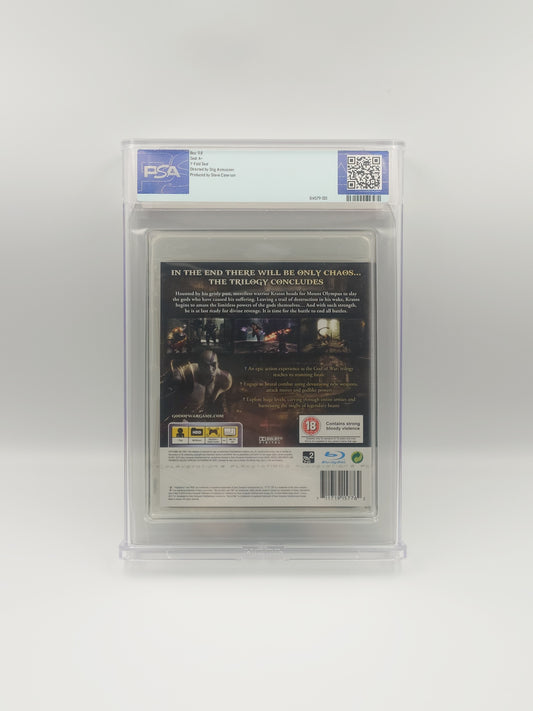 God of War III (PS3, UK PAL, Factory Sealed) - PSA Graded 9.8 A+
