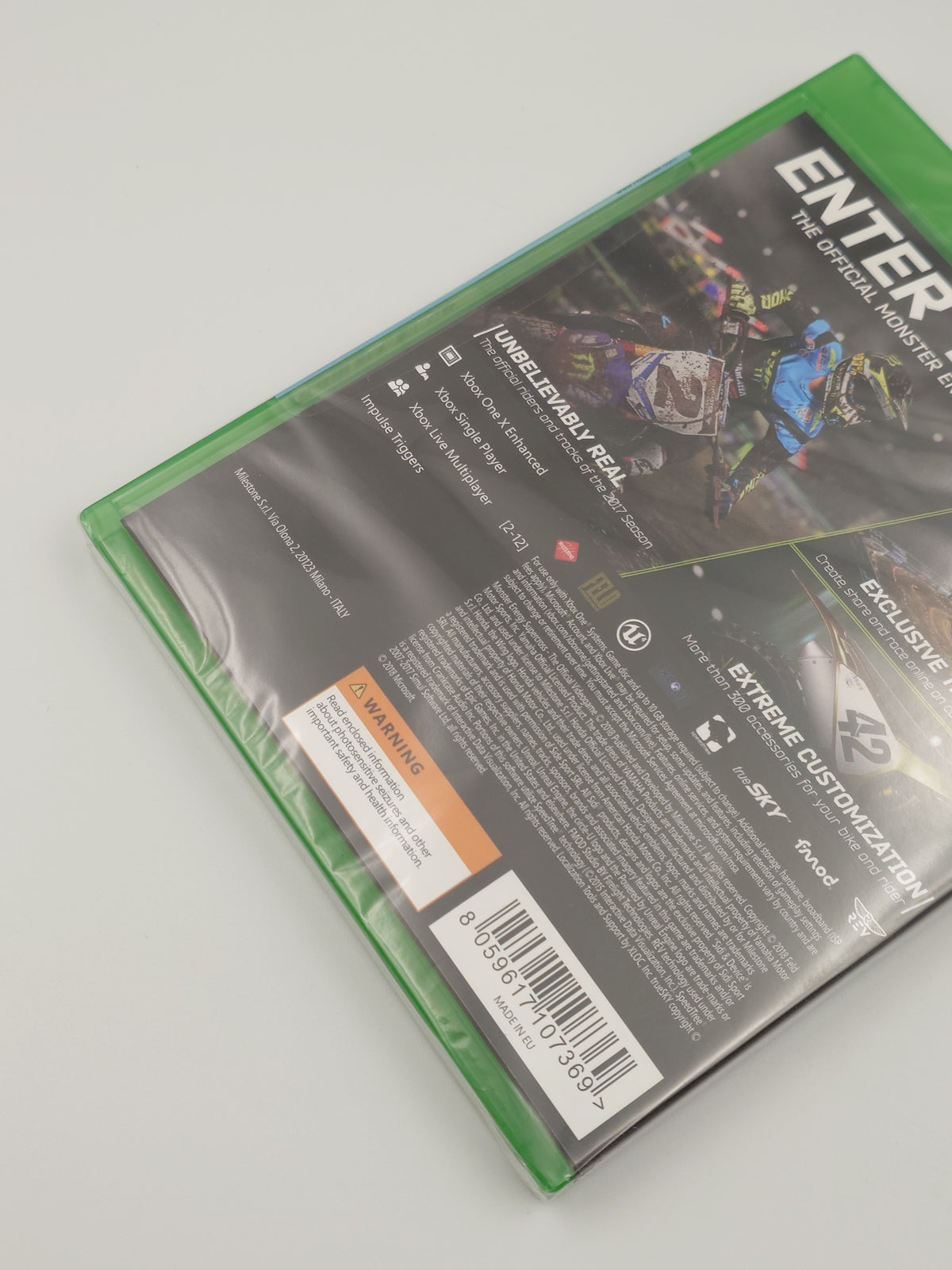 Monster Energy Supercross: The Official Videogame (Xbox One, PAL) - Factory Sealed