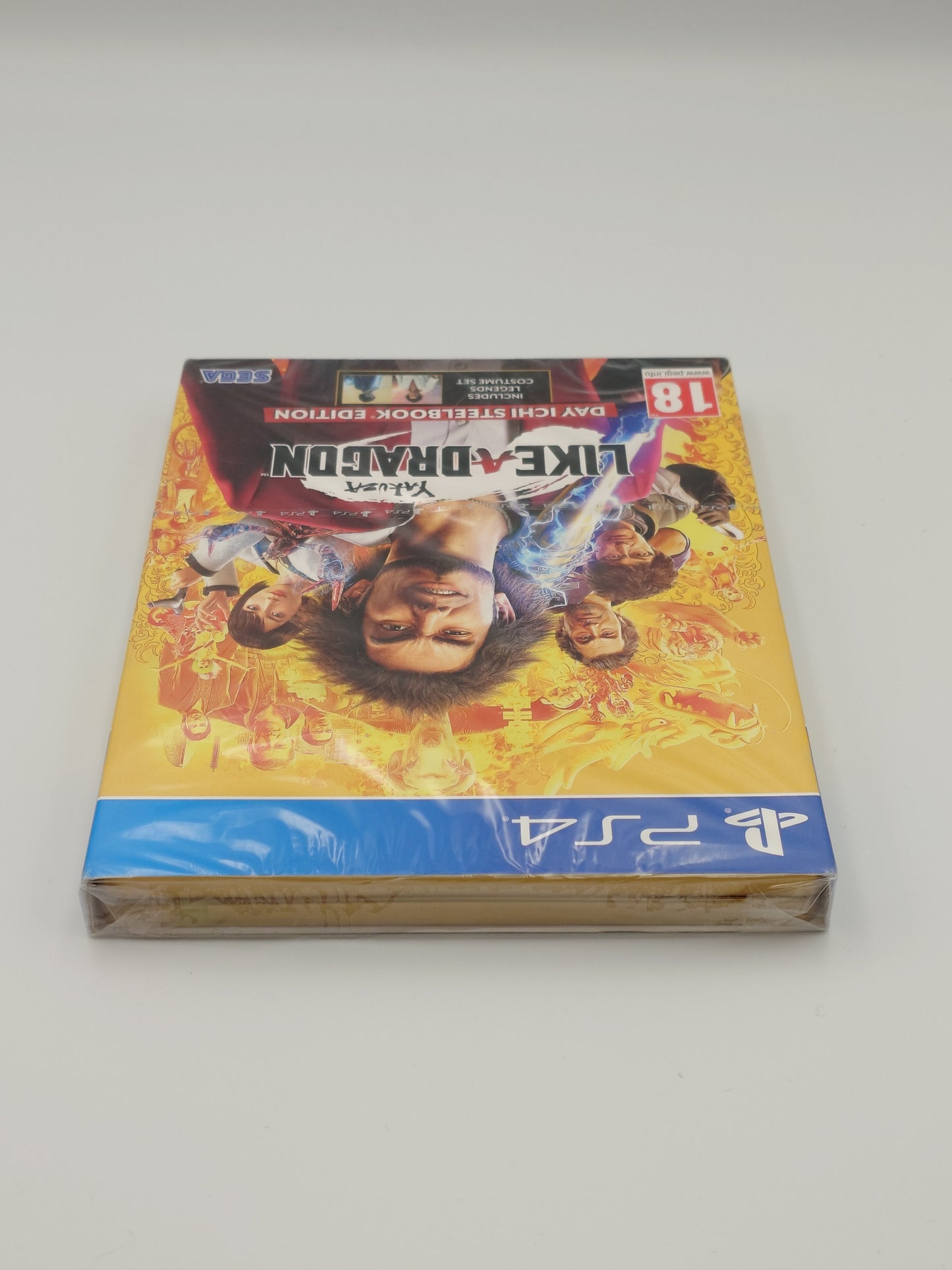 Yakuza: Like a Dragon - Day Ichi Steelbook Edition (PS4, UK PAL) – Factory Sealed