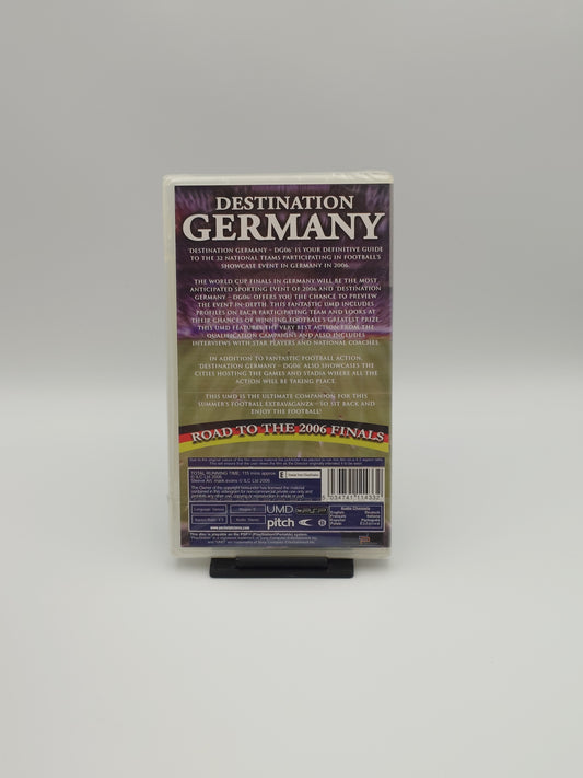Destination Germany: Road to the 2006 Finals (PSP UMD Video, PAL) – Factory Sealed