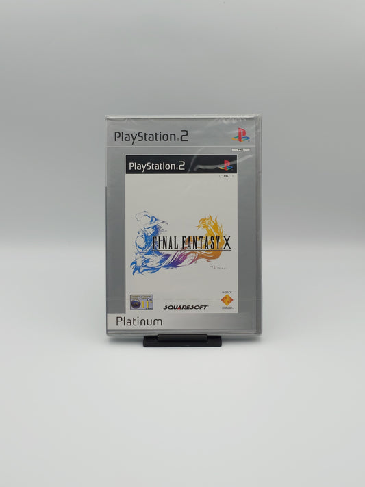 Final Fantasy X – Squaresoft Print (PS2 Platinum, UK PAL) – Factory Sealed
