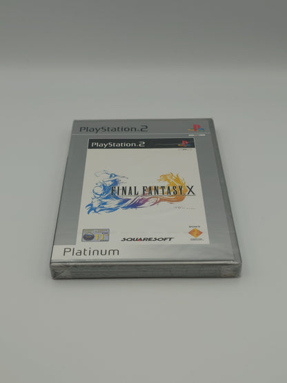 Final Fantasy X – Squaresoft Print (PS2 Platinum, UK PAL) – Factory Sealed
