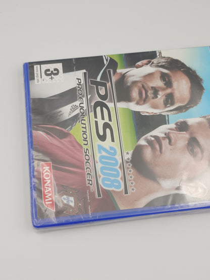 Pro Evolution Soccer 2008 (PS2, UK PAL) - Factory Sealed