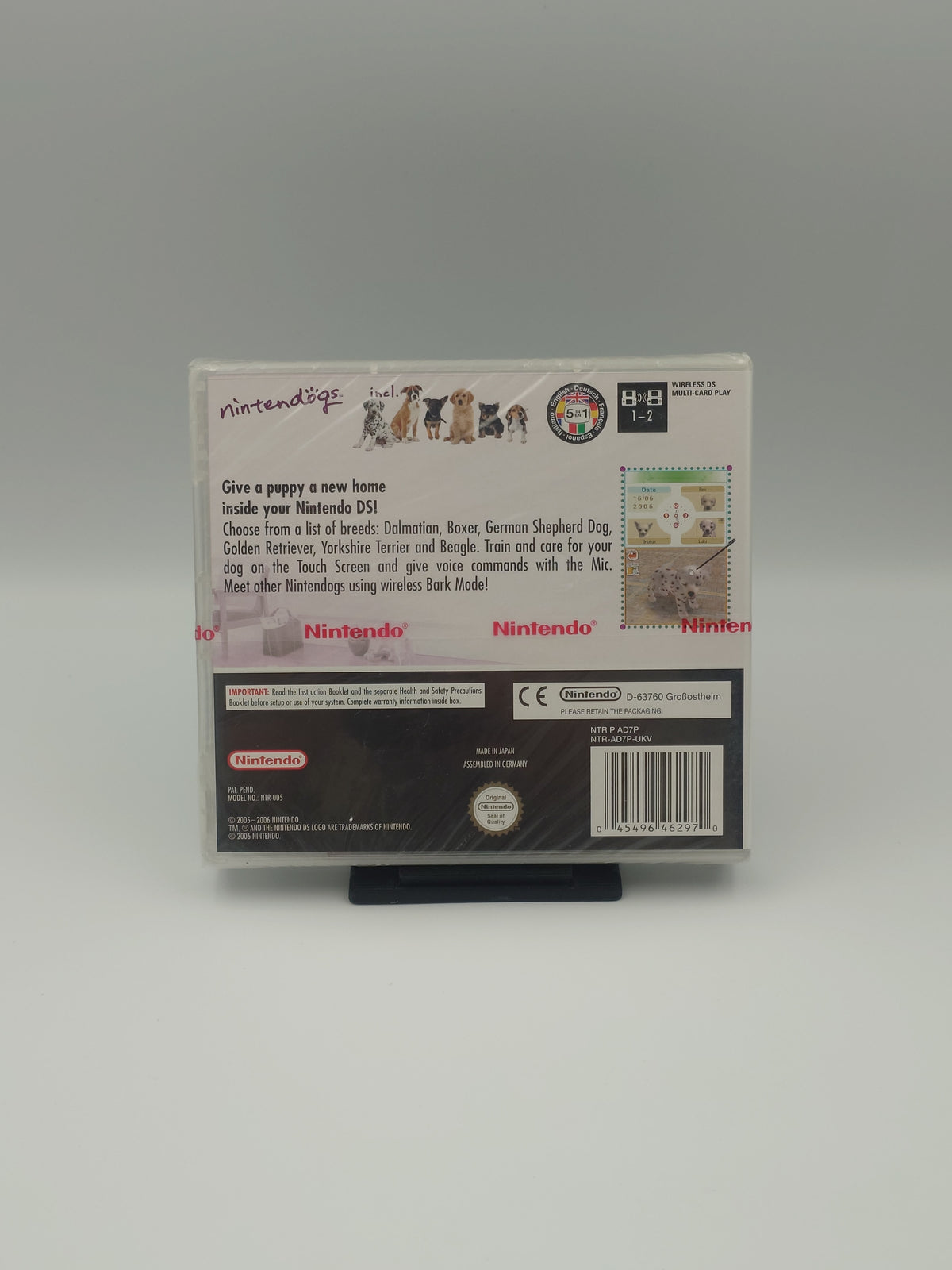 Nintendogs: Dalmatian & Friends (Nintendo DS, UK PAL) - Factory Sealed