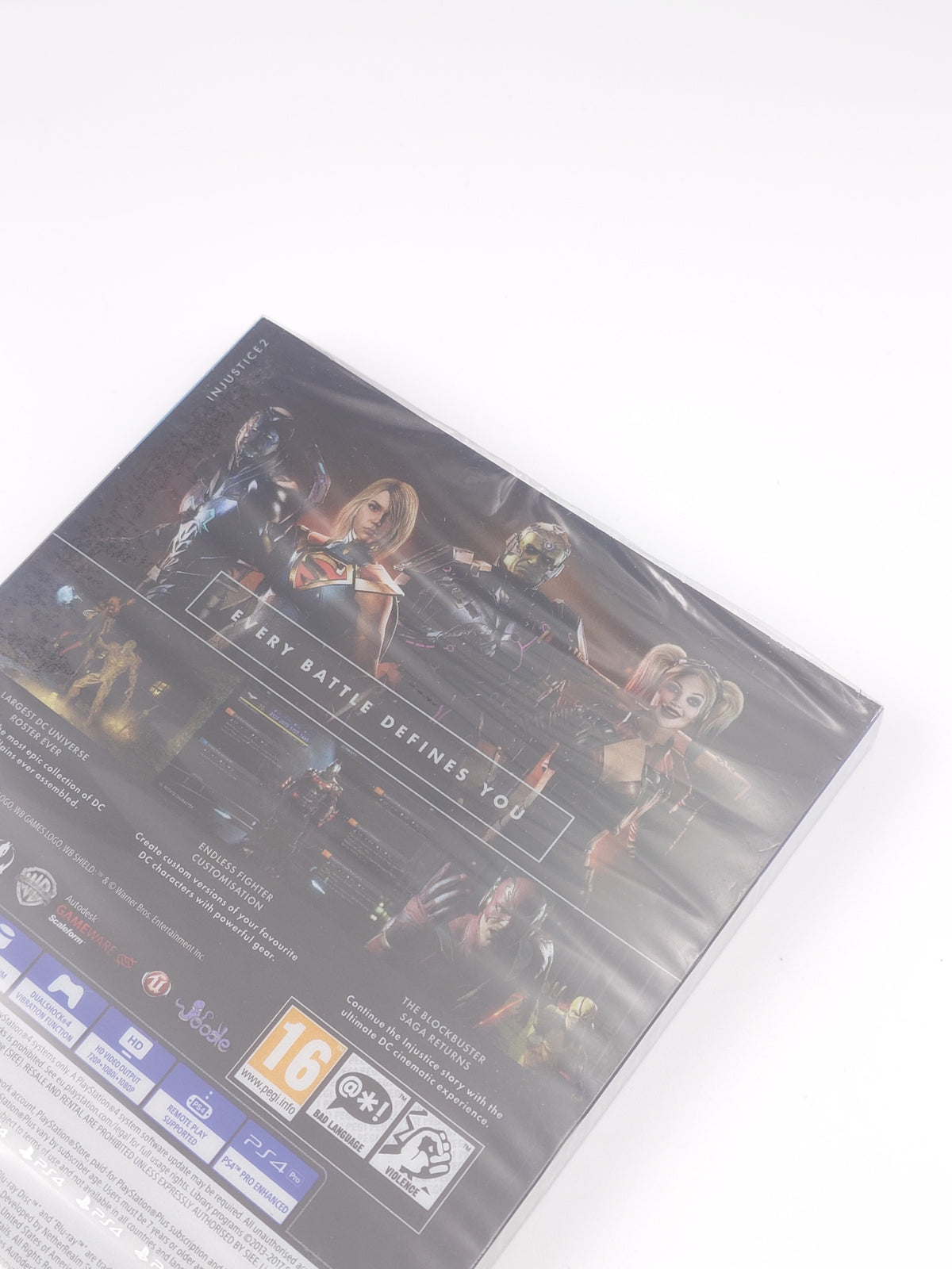 Injustice 2 - Limited Edition Steelbook (PS4, UK PAL) - Factory Sealed