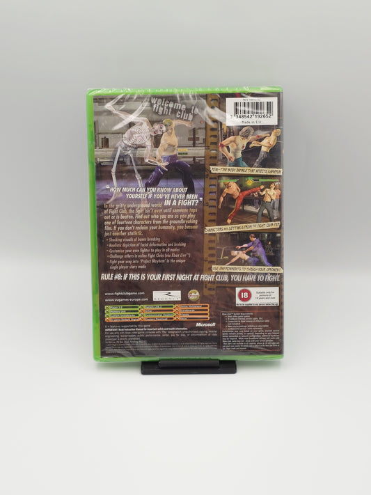 Fight Club (Xbox, PAL) – Factory Sealed