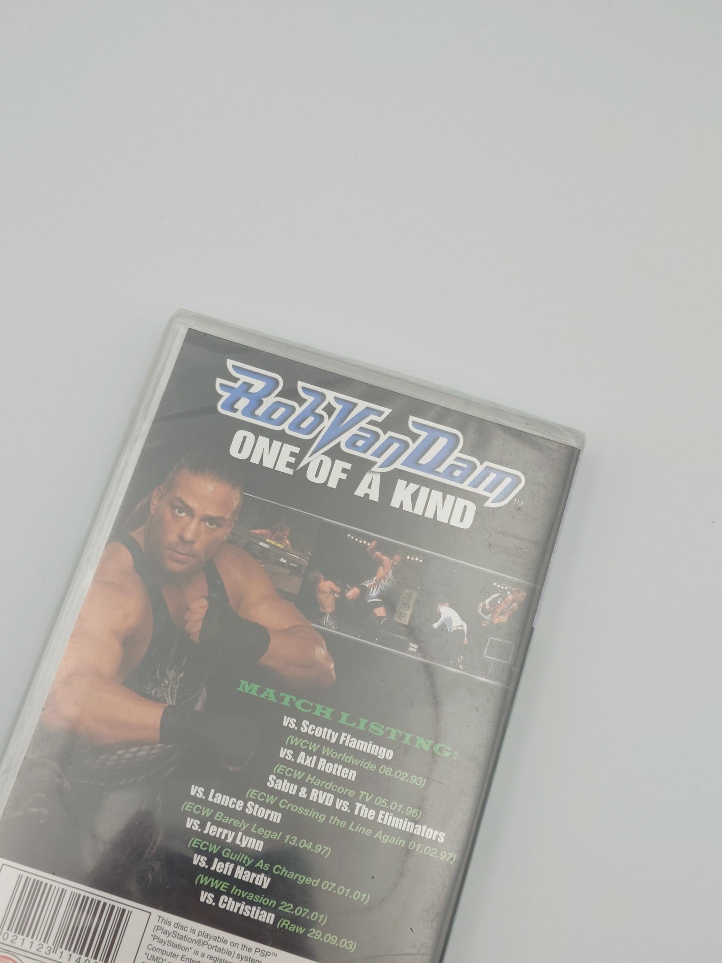 WWE: Rob Van Dam – One of a Kind (PSP UMD Video, PAL) – Factory Sealed