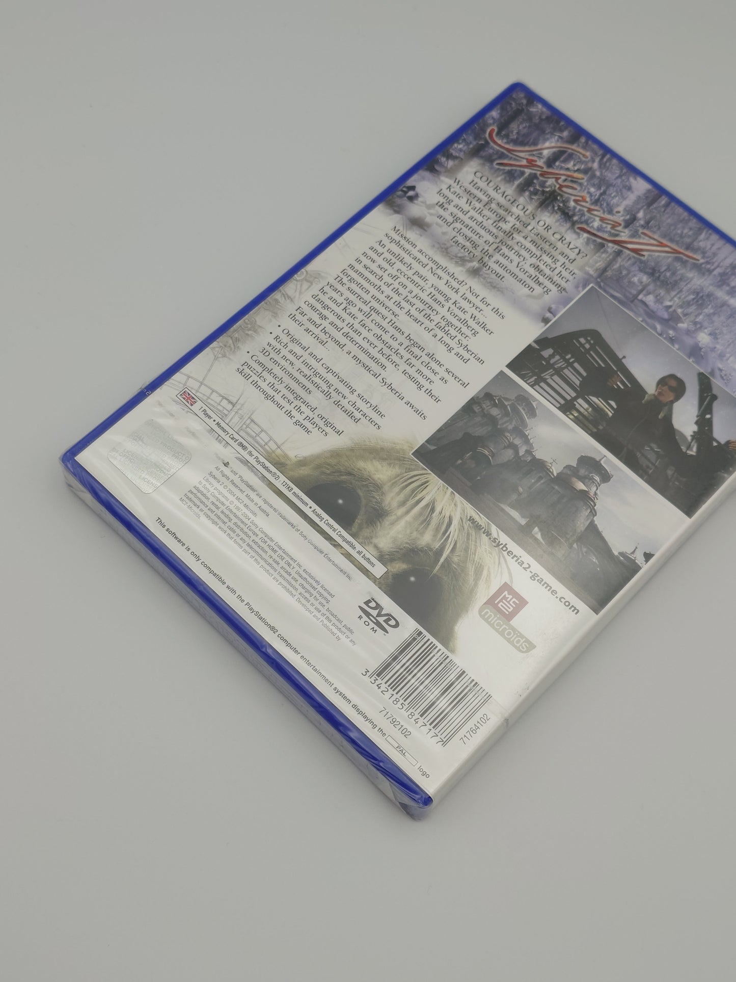 Syberia 2 (PS2, UK PAL) – Factory Sealed