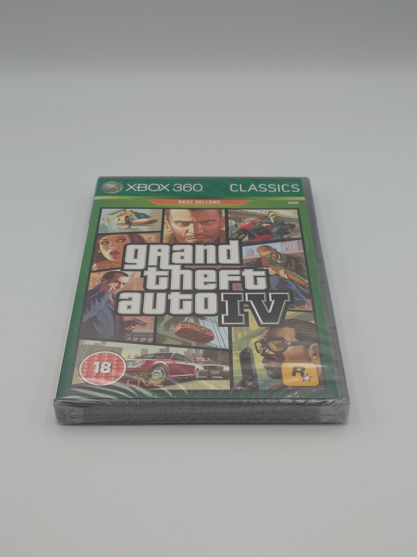 Grand Theft Auto IV (Xbox 360 Classics, PAL) – Factory Sealed
