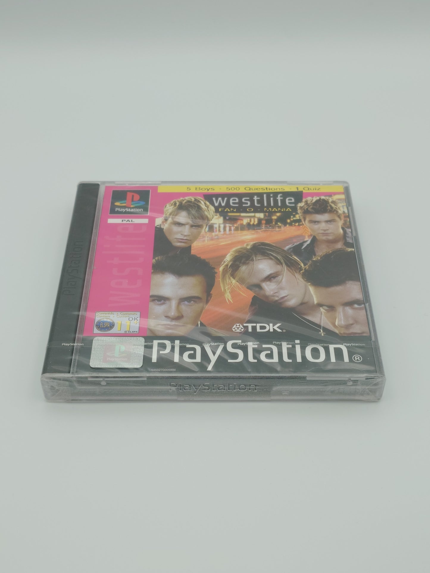 Westlife: Fan-O-Mania (PS1, UK PAL) – Factory Sealed
