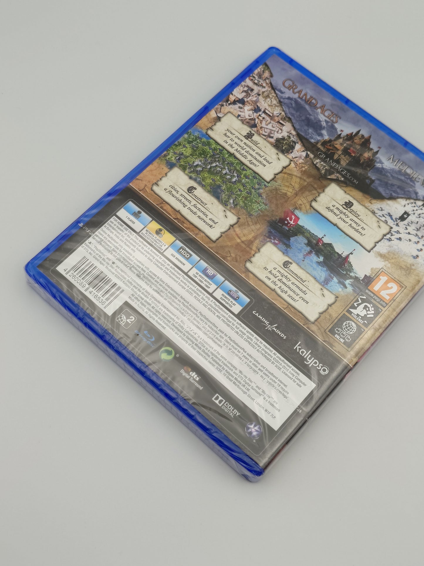 Grand Ages: Medieval – Limited Special Edition (PS4, UK PAL) – Factory Sealed