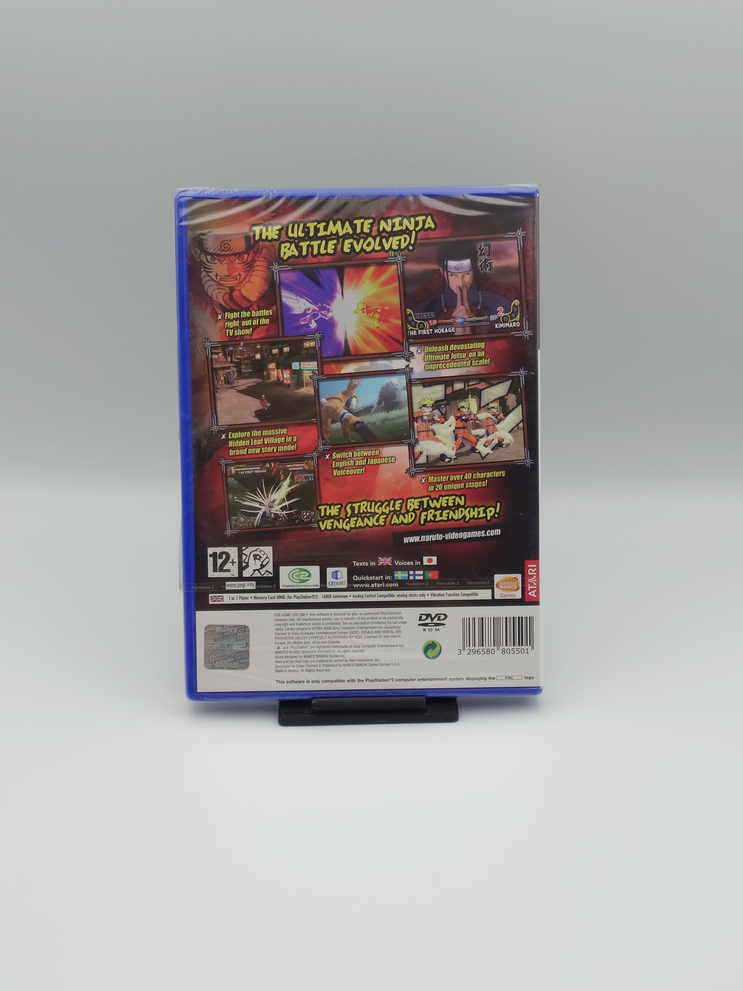 Naruto: Ultimate Ninja 3 (PS2, UK PAL) – Factory Sealed