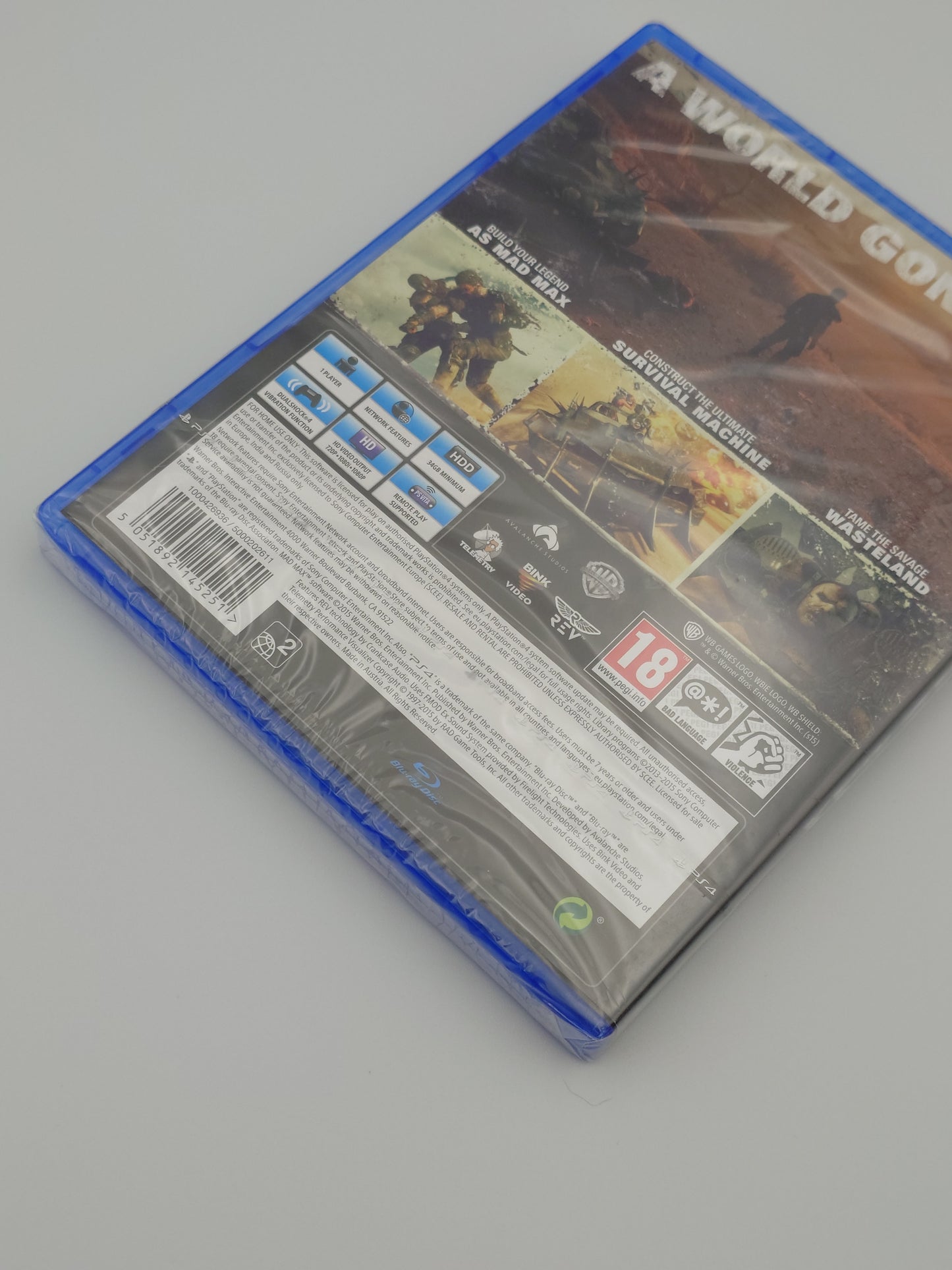 Mad Max (PS4, UK PAL) – Factory Sealed