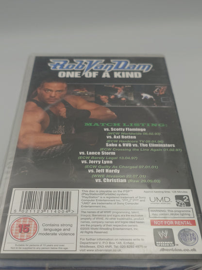 WWE: Rob Van Dam – One of a Kind (PSP UMD Video, PAL) – Factory Sealed
