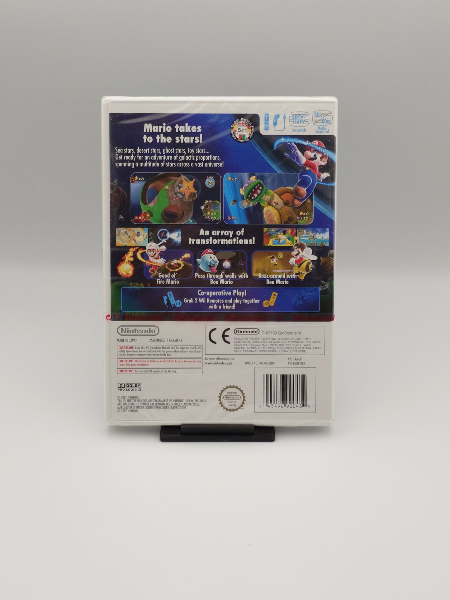 Super Mario Galaxy (Nintendo Wii, UKV) – Factory Sealed