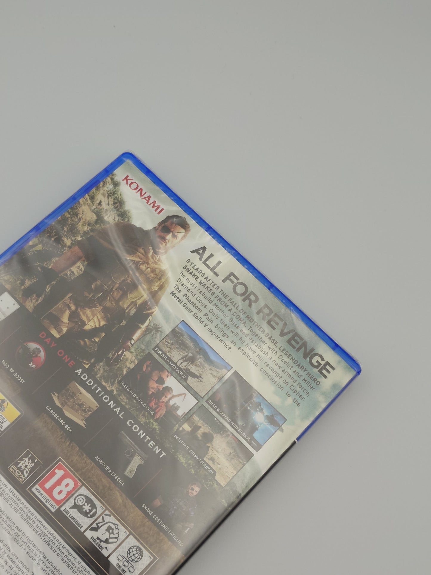 Metal Gear Solid V: The Phantom Pain – Day One Edition (PS4, UK PAL) – Factory Sealed