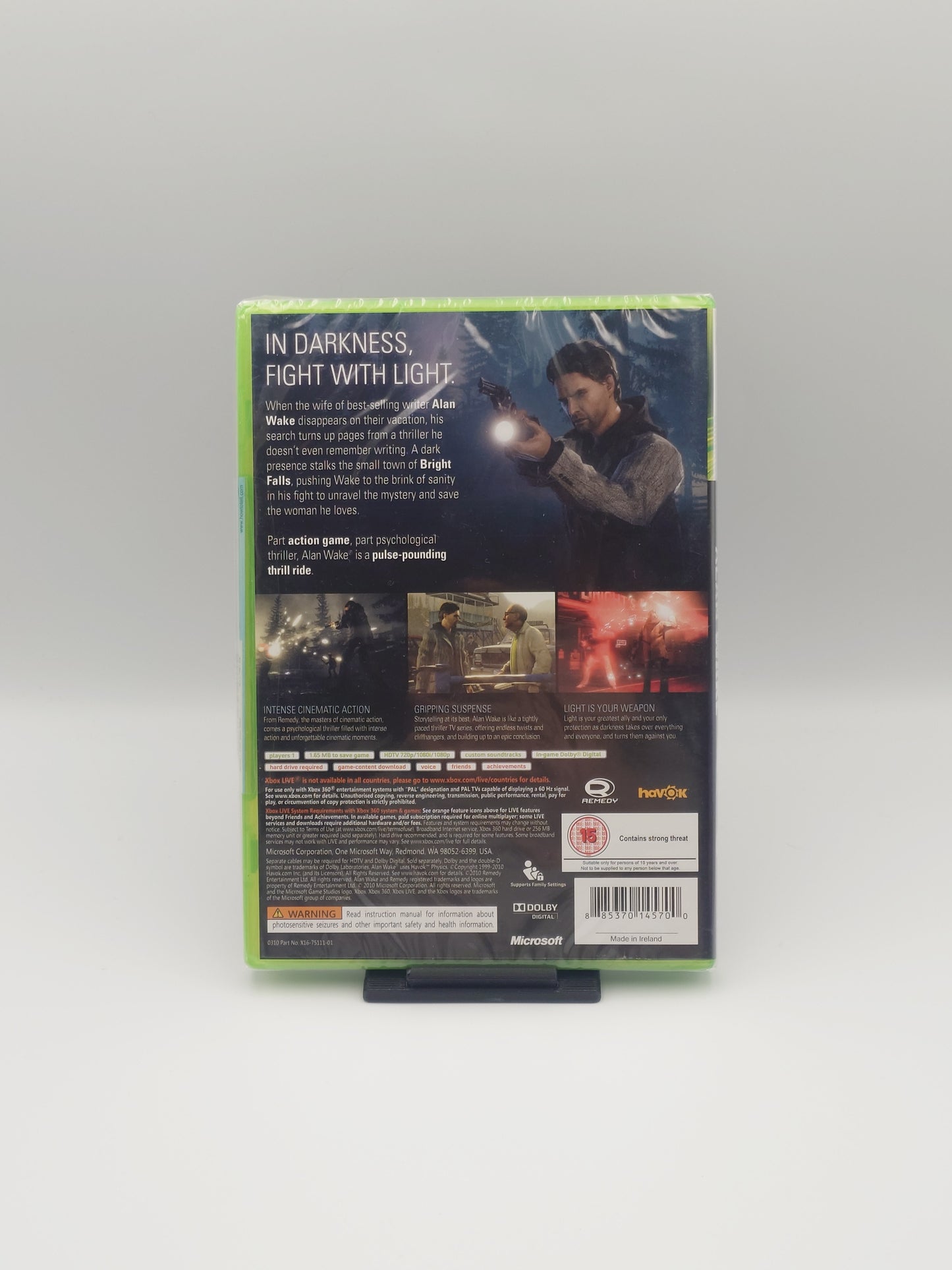 Alan Wake (Xbox 360, PAL) – Factory Sealed