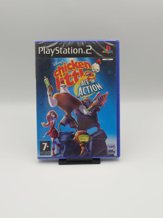 Disney's Chicken Little: Ace in Action (PS2, UK PAL) – Factory Sealed