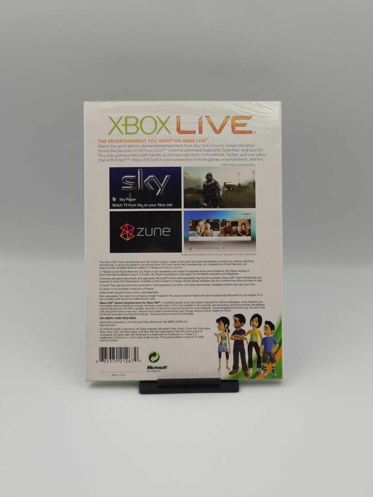 Xbox Live 3 Month Gold Membership (Xbox 360, PAL) - Factory Sealed